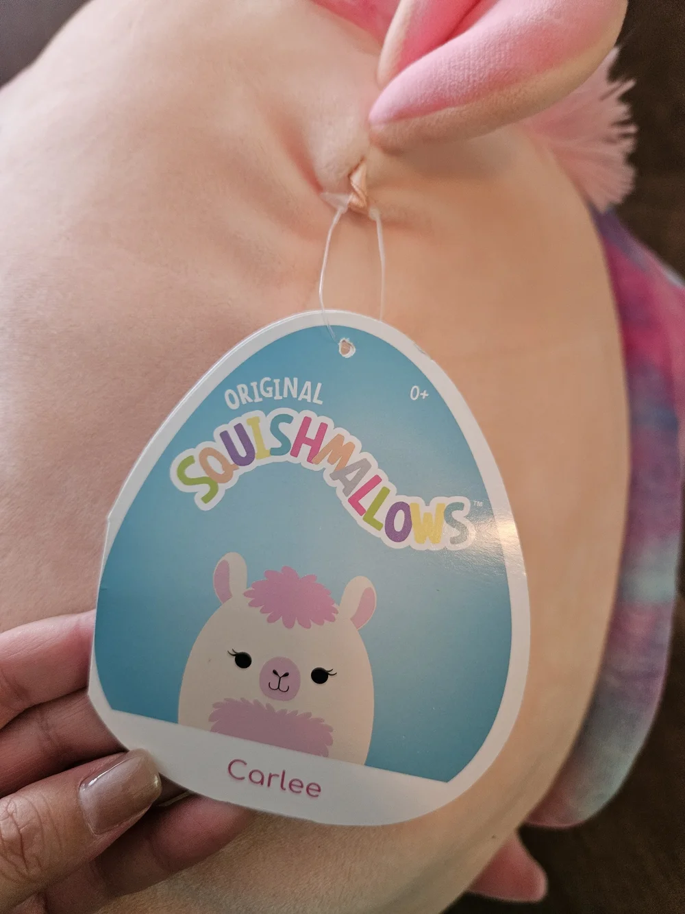 Squishmallows carlee pink